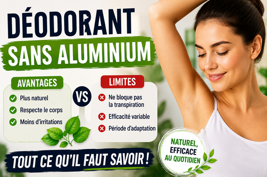 Déodorant sans aluminium