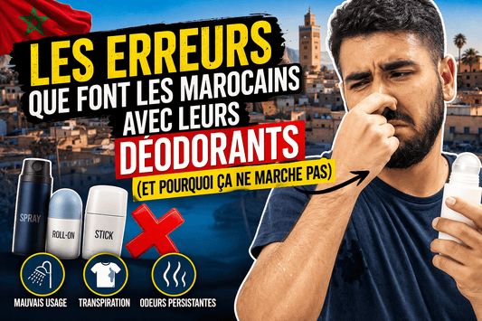 Les erreurs avec les déodorants